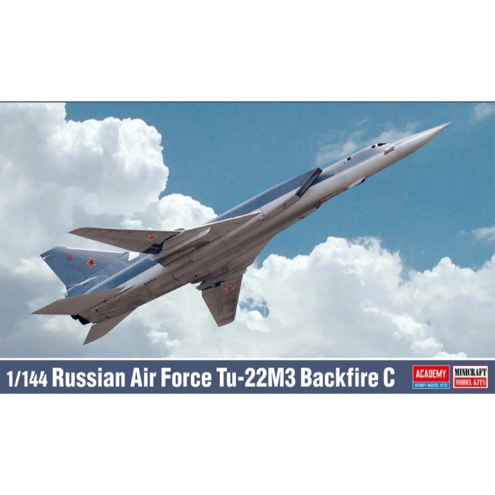 Russian Backfire: 1/144 Scale Tu-22M3 Bomber - A Blast From The Past! Build Your Own!